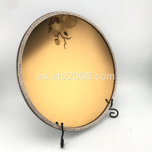 Placa de cristal de espejo marrón (2)